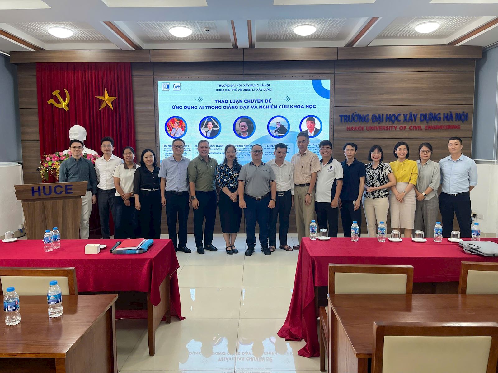 HỘI THẢO CHUYÊN ĐỀ "ỨNG DỤNG AI TRONG GIẢNG DẠY VÀ NGHIÊN CỨU KHOA HỌC"