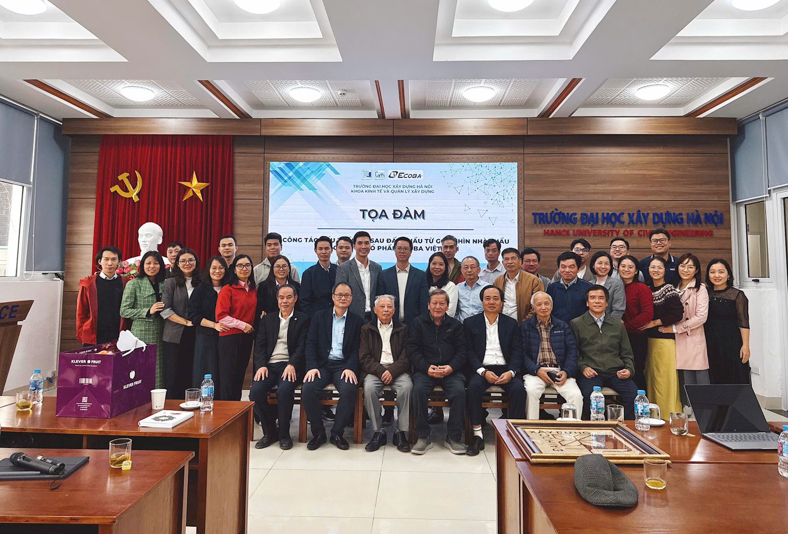 TOẠ ĐÀM "CÔNG TÁC ĐẤU THẦU VÀ SAU ĐẤU THẦU TỪ GÓC NHÌN NHÀ THẦU - CÔNG TY CỔ PHẦN ECOBA VIỆT NAM"